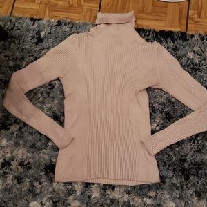 Tan Turtleneck
